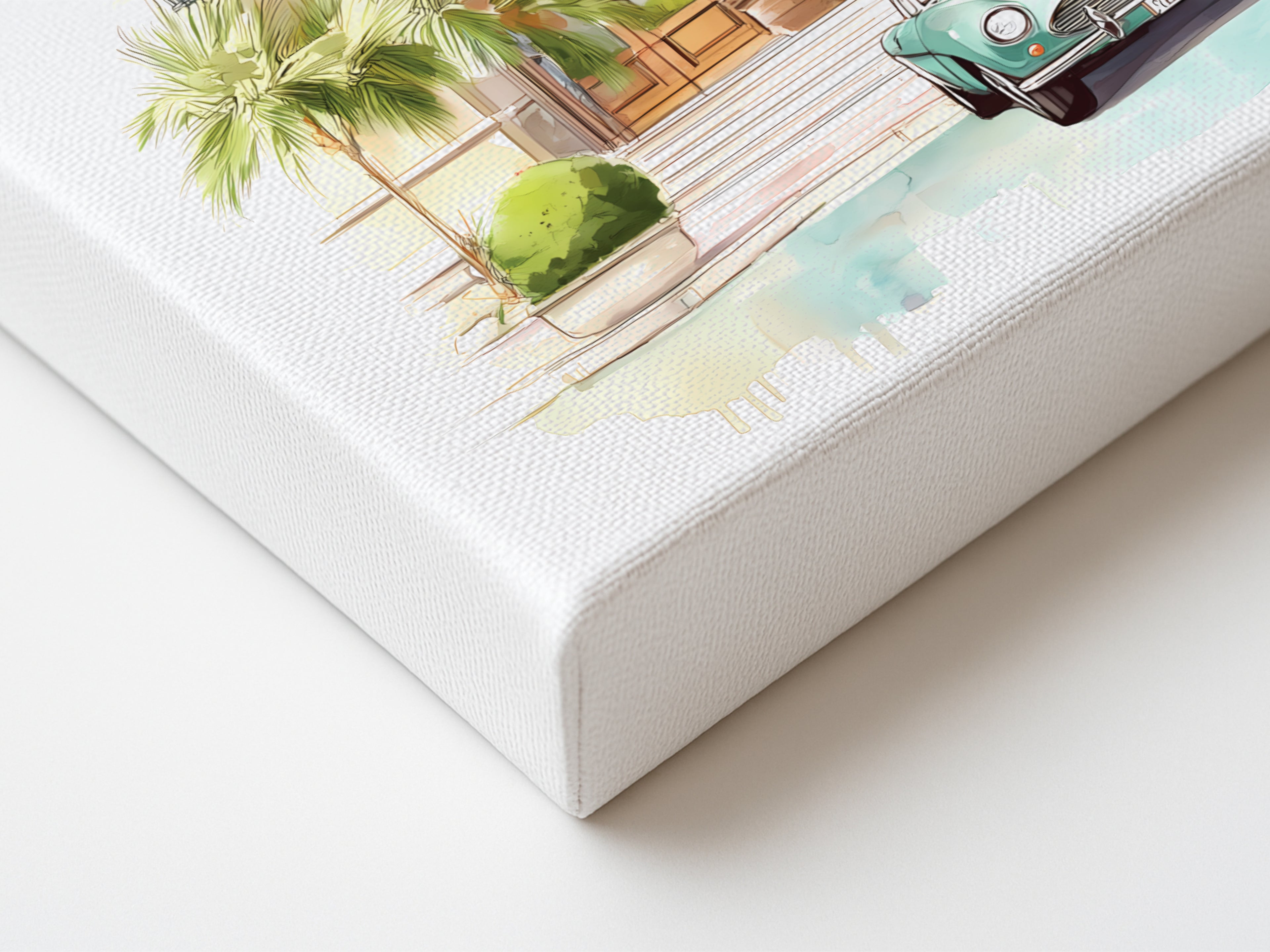 Fuite Dorée Luxury Architecture Wall Art