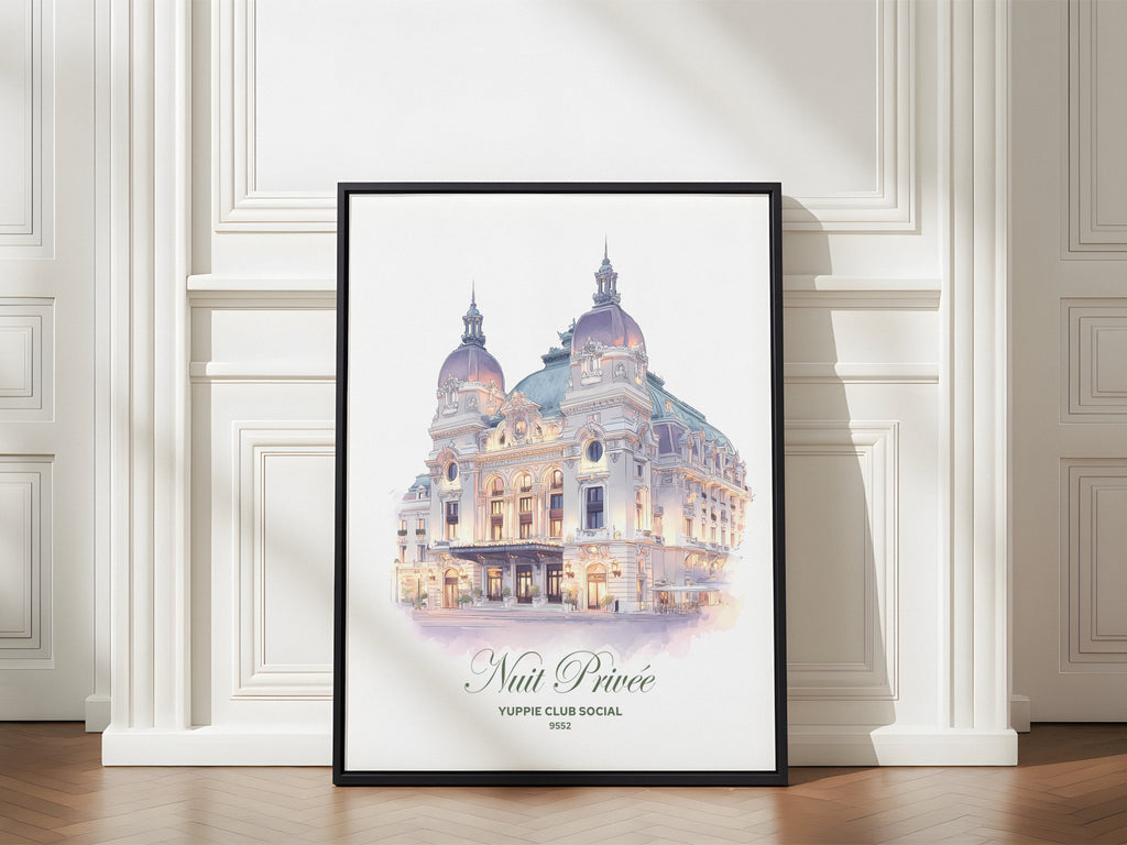 Nuit Privée European Architecture Wall Art