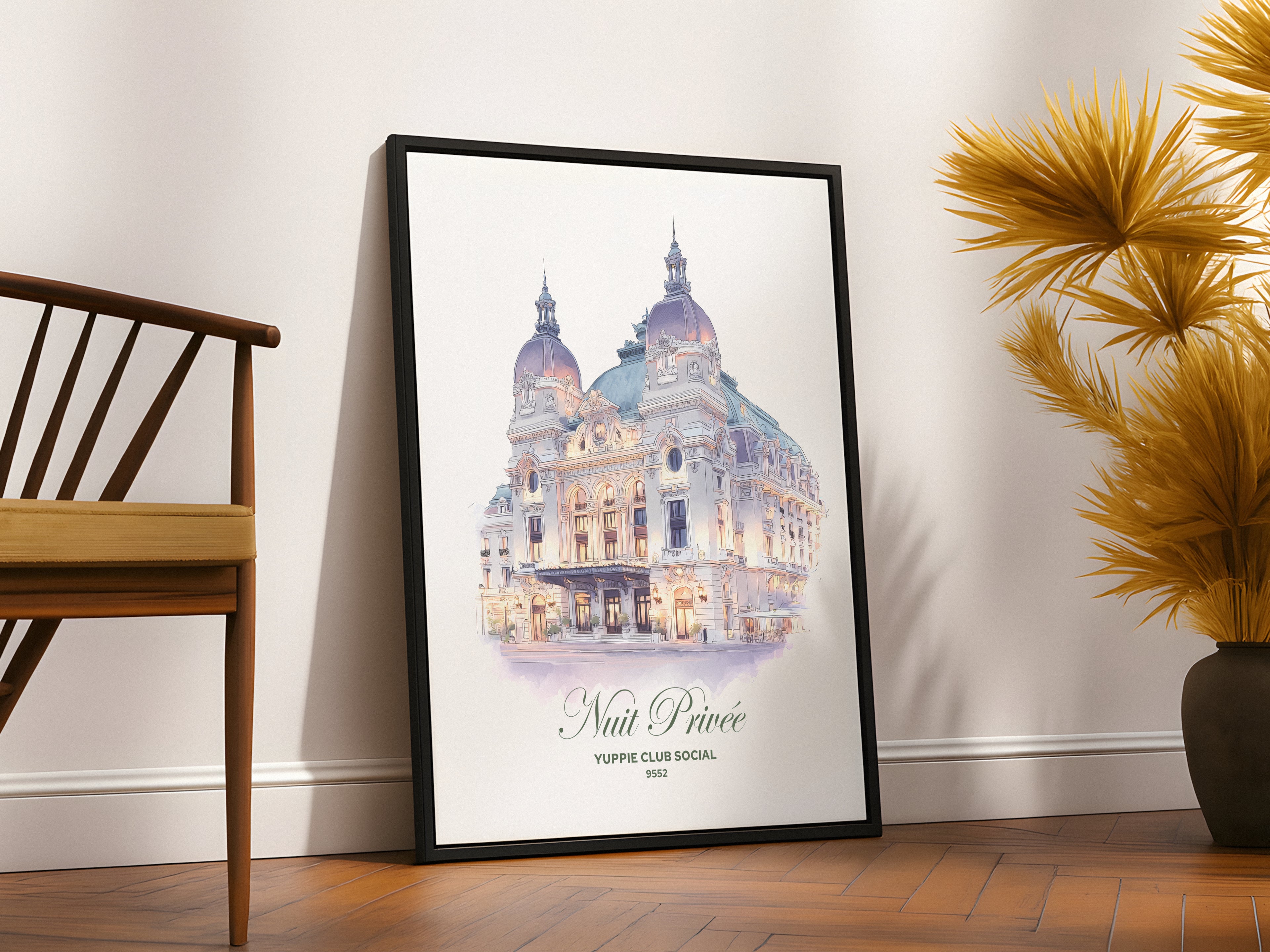 Nuit Privée European Architecture Wall Art